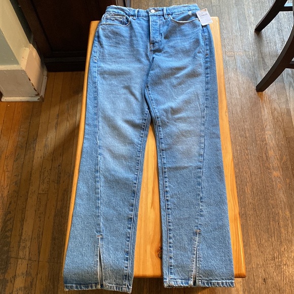 ✨BNWT: GOOD AMERICAN Women’s Good Boy Jeans- Size 8/29 - Picture 8 of 16